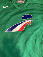 Vintage France National Team Hockey Jersey IIHF Made in Canada Size 54