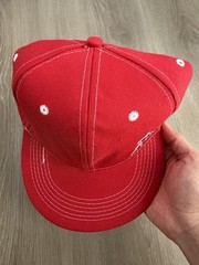 Anaheim Angels Hat Cap Strap Back Adult One Size Red MLB Sixth Man Promotions