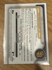 2024 Bowman Draft #BD-116 LEO DE VRIES (NM) San Diego Padres