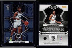 2021-22 Panini Mosaic #255 CAMERON THOMAS Navy Blue RC