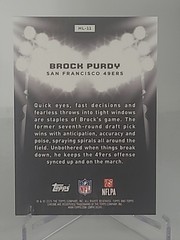 2025 Topps Chrome Black – Brock Purdy #HL-11 Hit The Lights SSP CASE HIT 49ers
