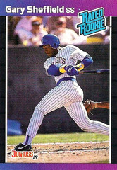 1989 Donruss #31 Gary Sheffield RC NO PERIOD AFTER INC ONE ASTERISKS Brewers