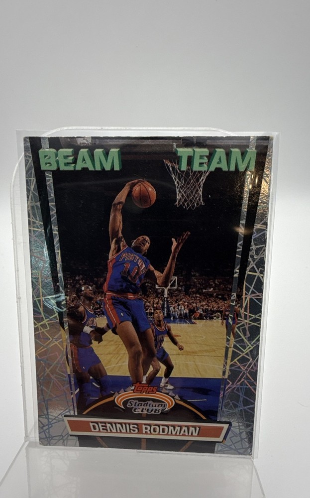1992-93 Topps Stadium Club – Beam Team Dennis Rodman #19