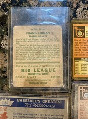Pre 1970s Vintage Baseball Lot – 1933 Goudey Frank Hogan RC, 59 Fleer Williams