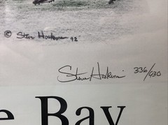 Barry Bonds « Back in the Bay » Lithograph Framed 20×26 #336/930