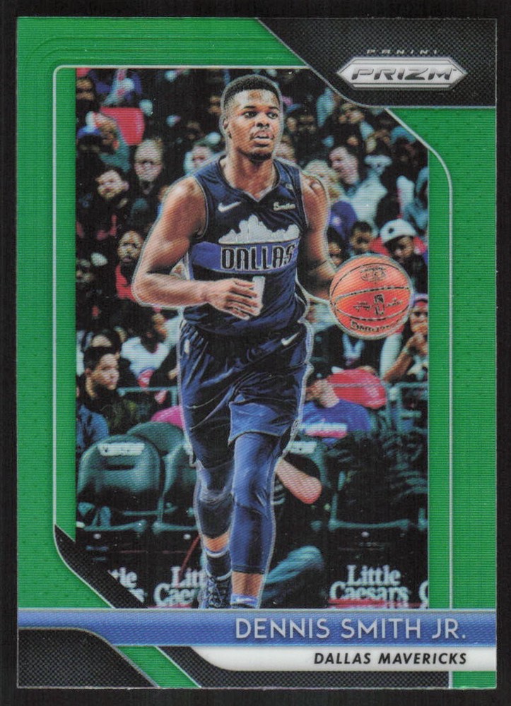 2018-19 Panini Prizm Prizms Green Dennis Smith Jr. #260 Dallas Mavericks