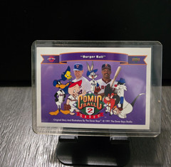 Nolan Ryan & Looney Tunes – 1991 Upper Deck Comic Ball 2 #100 – « Burger Ball »