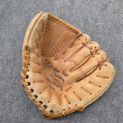 Vtg Willie Mays Glove Macgregor G62 Baseball Mitt 60s Spider Web Champion Model