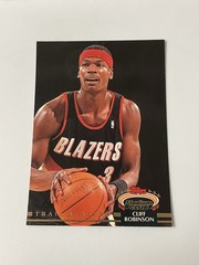 1992-93 Stadium Club NBA Cliff Robinson Portland Trailblazers