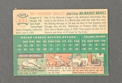 1954 Topps #231 Roy Smalley Milwaukee Braves Vintage Baseball Card