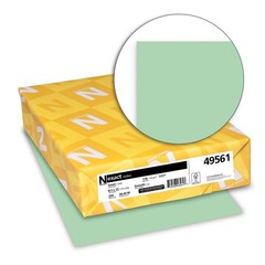 Wausau Neenah Paper Exact Index Card Stock 110 Lb Index Weight 8.5 X 11 Green