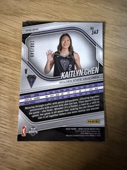 2025 Prizm WNBA Kaitlyn Chen Purple Prizm Variation /149 Valkyries RC #143