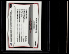 2014 Bowman #BM-CR5 Nick Travieso Chrome Bowman Scout Top 5 Mini Refractors