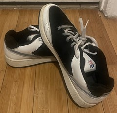 Reebok NFL Las Vegas Raiders Black/White/Gray Shoes Sneakers Men’s Size 13
