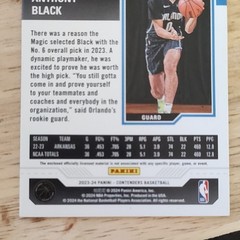 Panini 2023-24 Contenders Anthony Black RTS Swatches Black #RTS-BLKI