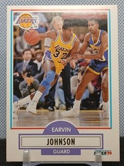 Earvin Magic Johnson 1990 Fleer #93 Los Angeles Lakers HOF