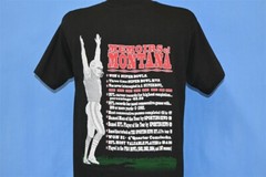 vtg 90s JOE MONTANA SF 49ERS KC CHIEFS 1979 1995 QB CAREER t-shirt FOOTBALL M