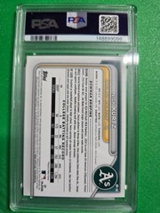 2024 BOWMAN DRAFT NICK KURTZ 1ST ROOKIE #BD-56 A&rsquo;S GRADED PSA 10 GEM MINT RC