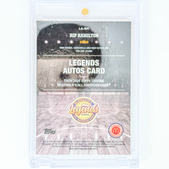 Rip Hamilton 2025 Topps Chrome McDonalds Legends Auto /99 #LA-RH Pistons