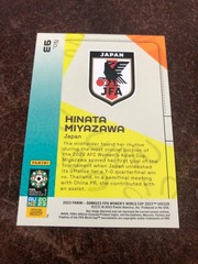 2023 Donruss FIFA Women&rsquo;s World Cup Red #/299 Hinata Miyazawa #93 – Japan