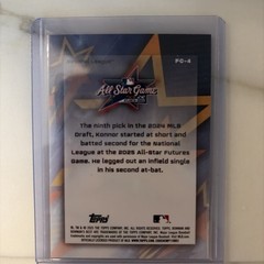 2025 Bowman&rsquo;s Best – 2025 Mlb All-Star Future&rsquo;s Game Konnor Griffin #FG-4 (RC)