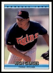1992 Donruss Rich Garces Minnesota Twins #516