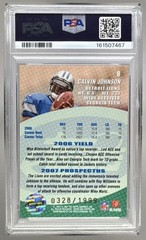 Calvin Johnson 2007 Topps eTopps #8 Rookie RC 328/1999 PSA 10 LOW POP