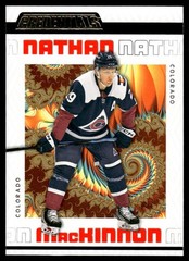 Nathan MacKinnon Mandelbrot Fractal #19 2023-24 Upper Deck Credentials Colorado