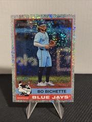 2025 Topps Heritage – High Number SP Bo Bichette #443 Chrome Silver Sparkle…