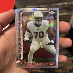 Paris Johnson Jr Refractor #3 2025 Topps Chrome