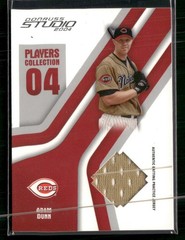 2004 Donruss Studio #PC-1 Adam Dunn Players Collection Jersey #/150