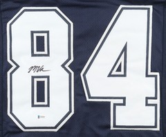 Marquez Valdes-Scantling Signed Dallas Cowboys Jersey (Beckett) Journeyman W.R