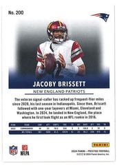 2024 Panini Prestige – #200 Jacoby Brissett