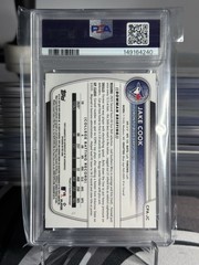 Bowman 2025 Draft Jake Cook Chrome Prospect Auto Purple Refr /250 PSA 10