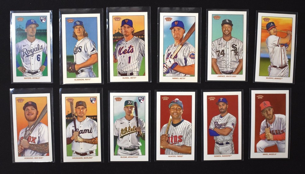 Lot Of (12) 2023 Topps 206 High Series 95 Morton Brick Back /25 Variations SSP