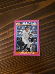 2026 Topps Series 2 ~ Aaron Judge #91AS-1 ~ 1991 Topps All-Stars ~ Pink Border