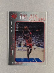 1997-98 Upper Deck UD3 The Big Picture #45 Michael Jordan READ CORNER