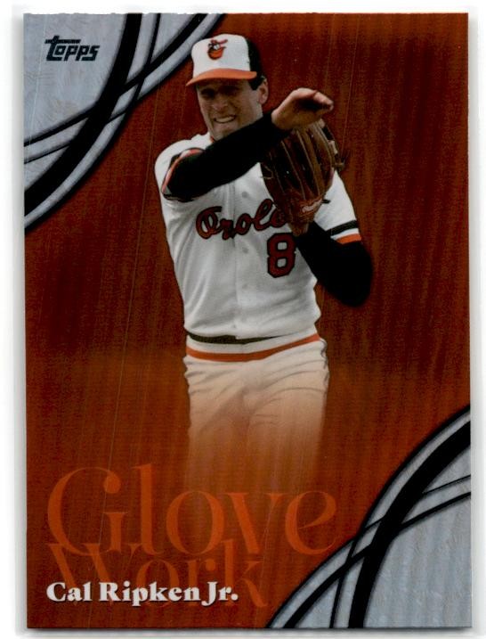2026 Topps #GW-14 Cal Ripken Jr. Glove Work Baltimore Orioles