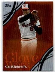 2026 Topps #GW-14 Cal Ripken Jr. Glove Work Baltimore Orioles