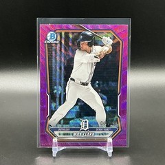 2026 Bowman – Max Clark #BCP-2 Chrome Prospects Fuchsia Wave Refractor /199