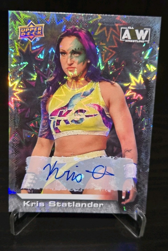2022 Upper Deck AEW – Kris Statlander #35 Dynamite Auto /5