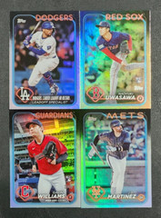 2024 Topps Update Series RAINBOW FOIL Parallels You Pick the Card