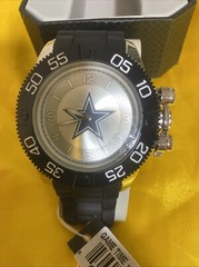 Dallas Cowboys Watch Game Time The Beast Mens Wristwatch with Locking Crown