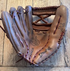 Vintage Spalding Tommie Agee Professional Model Baseball Glove 42-809 Pro Web