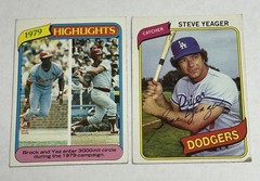 1980 Topps Baseball Compete Set 1-726 Rickey Henderson Rookie #482