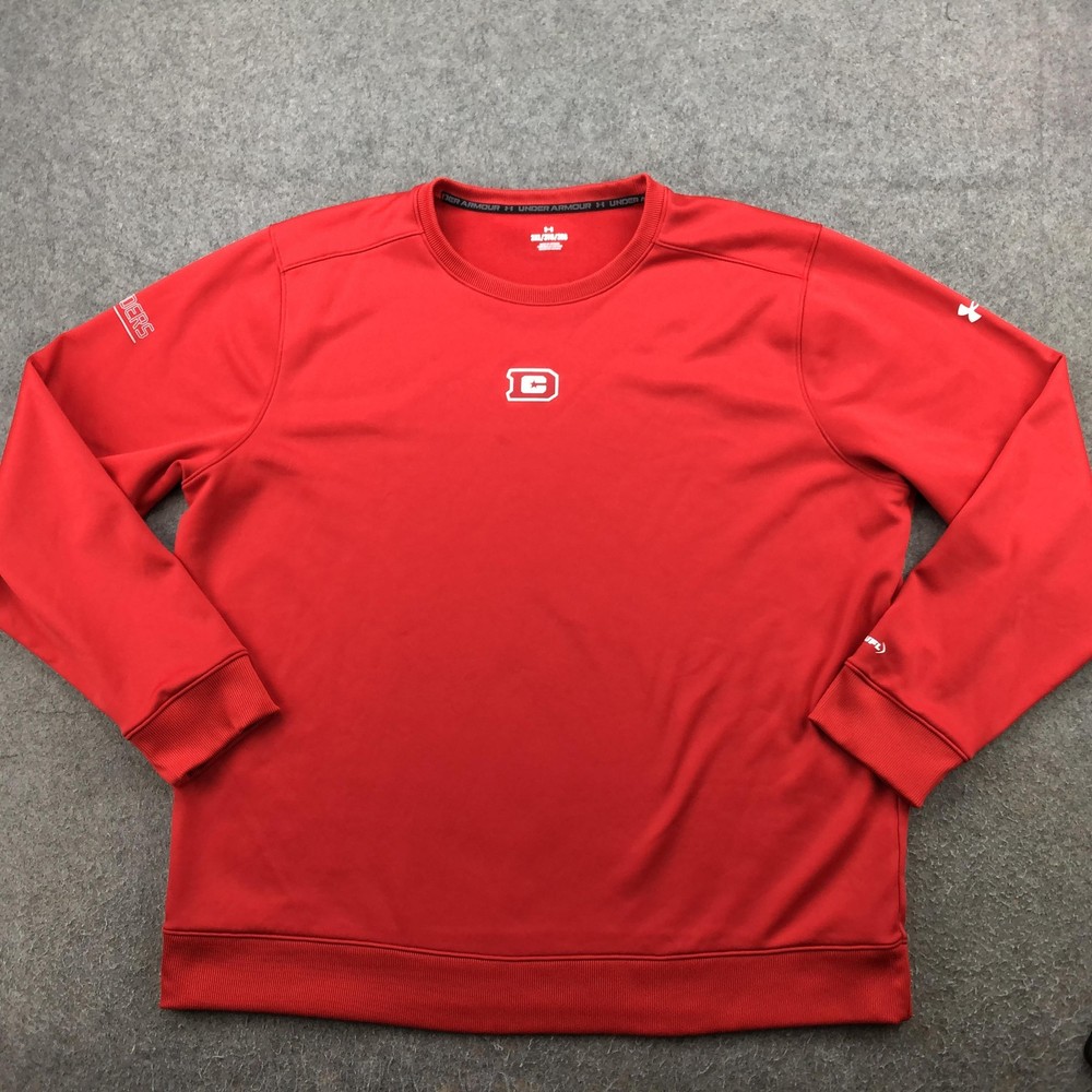 DC Defenders Sweatshirt Mens 3XL Red UFL Football Team Issue Pullover