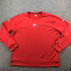 DC Defenders Sweatshirt Mens 3XL Red UFL Football Team Issue Pullover