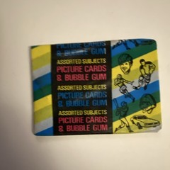 Topps Sports Trading Card Picture Cards & Bubble Gum Empty Card Wrappers (2)