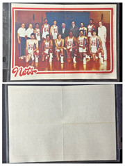 1980-81 Topps NBA Basketball 16 Team Mini-Poster Complete Set Bird Magic Dr J