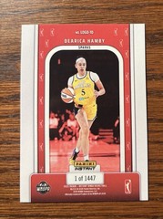 2025 Panini Instant WNBA The Logo Dearica Hamby 1/1447 #LOGO-10 Los Angeles